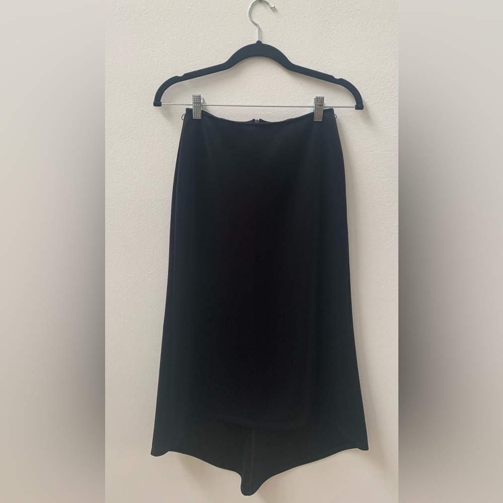 SZ 4 Bisou Bisou Black High Low Skirt
